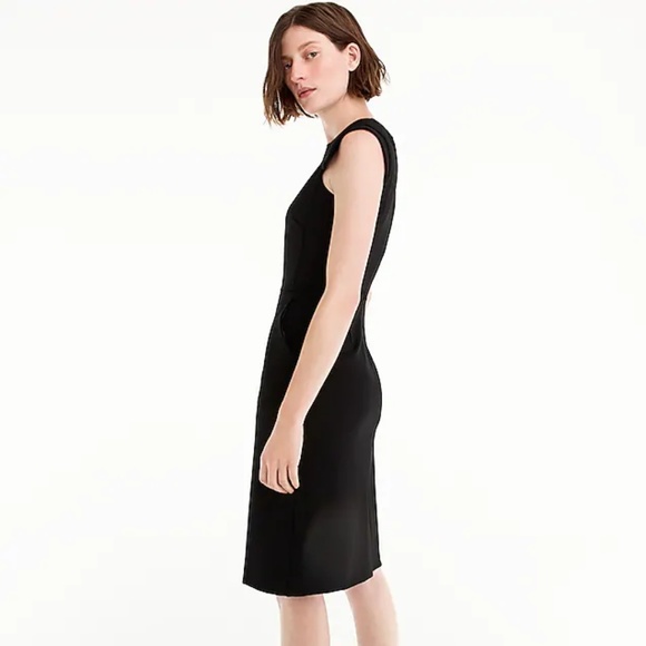 J. Crew RÉSUMÉ DRESS IN STRETCH PONTE - Picture 5 of 8